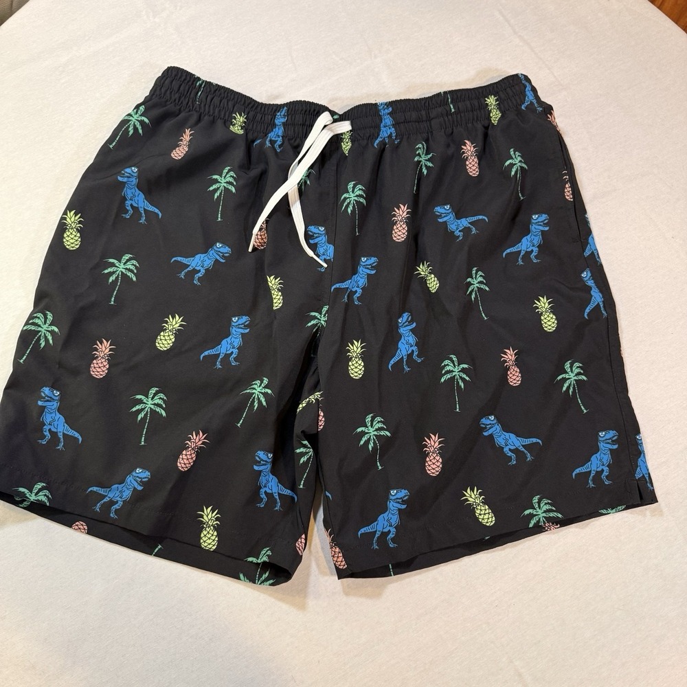Chubbies Classic Swim Trunk 2XL 5.5" Dino Delights Pineapples Swim Trunks Preppy